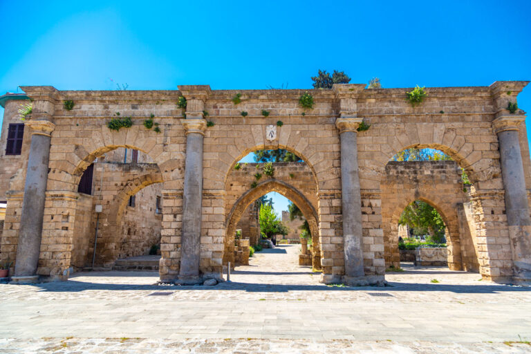 Venetian Palace Famagusta, Palazzo del Provveditore, Venetian palace Cyprus, Lusignan architecture, Venetian Renaissance, Famagusta ruins, Famagusta historic sites, Cyprus palaces